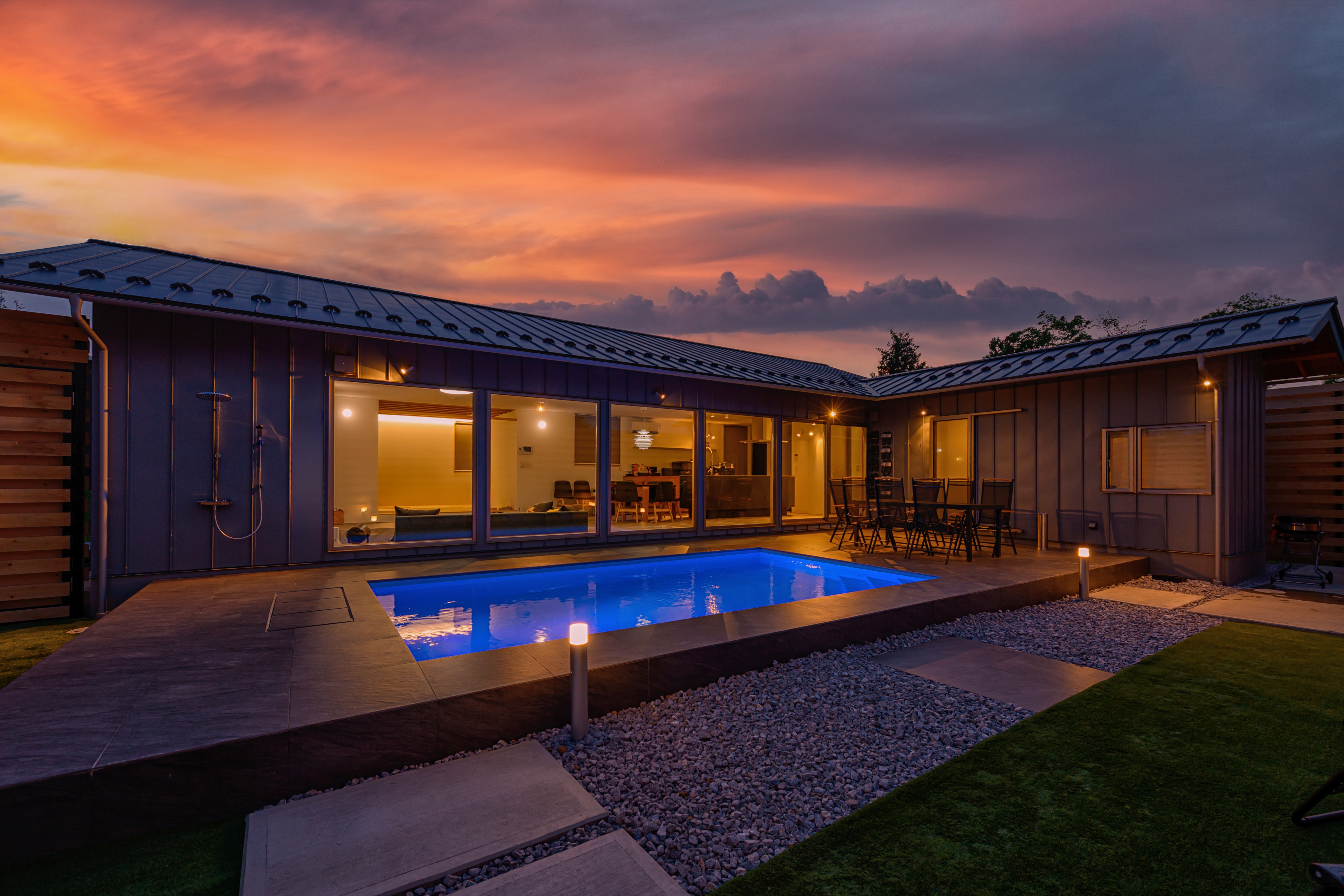 HITOSE ヴィラ全景